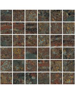 Keraamiline seinaplaat Apavisa Rust roheline mosaiik 5x5 30x30