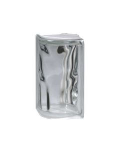 Nurgaplokk 19/8 W Värvitu Laineline 19X8 Cm (6Tk/Kast)