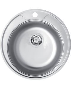 Deante Twist roostevabast terasest köögivalamu ZHC_0813 ⌀490x170 mm