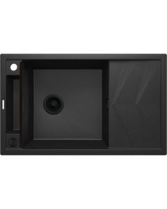 Deante Magnetic graniidist köögivalamu must, magnetiline ZRM_G113 820x500x219 mm