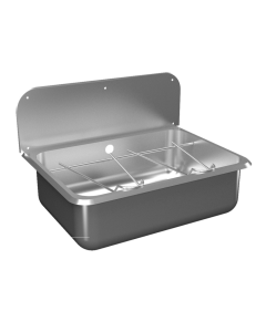 Sanela seinakinnitusega roostevabast terasest puhastuskraanikauss restiga SLVN 06