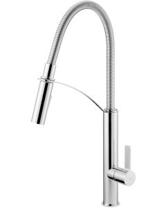 Deante Gerbera köögisegisti painduva jooksutoruga, 2 veevoolu režiimi, kroom BGB_072M