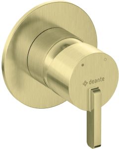 Deante Silia seinasisene dušisegisti, ilma ümberlülitita, harjatud kuld BQS_R44L