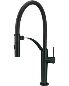 Deante Corda köögisegisti painduva jooksutoruga, 2 veevoolu režiimi, matt must BRC_N72M