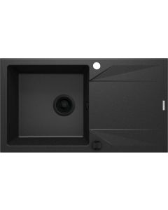 Deante Evora graniitköögivalamu must ZQJ_G113 780x440x193 mm