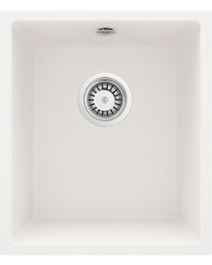 Deante Corda graniitköögivalamu valge ZQA_A10B 380x440x200 mm