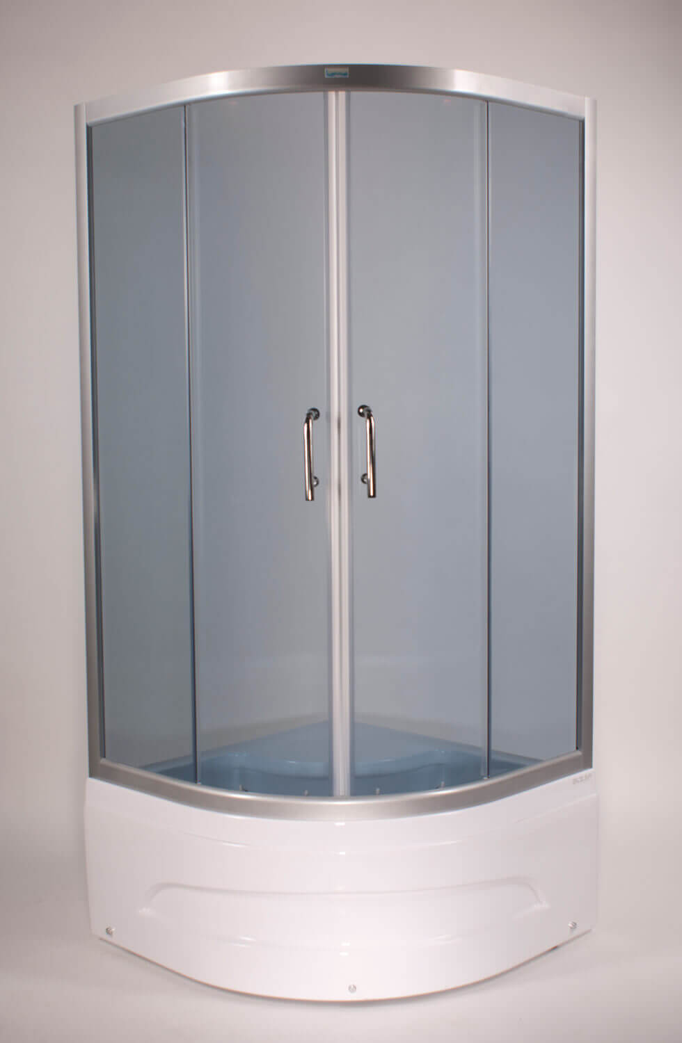 Dushinurk Harma DN002 90x90x162cm ümar, almiiniumist raam/5mm hall turvaklaas (alusele DNA01)