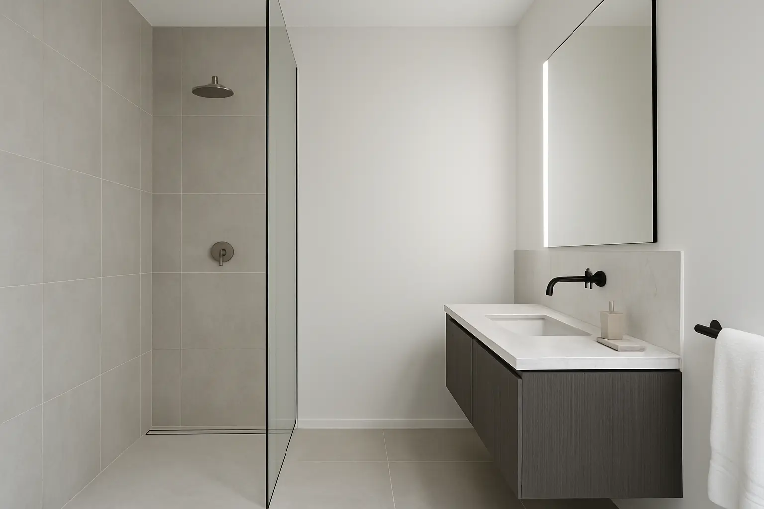 Minimalistlik vannituba – mida materjalide valikul silmas pidada