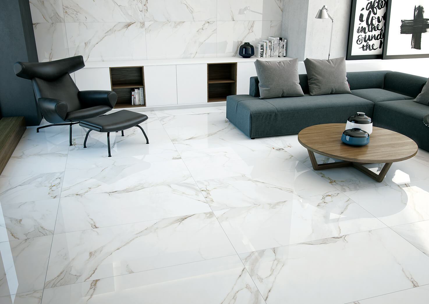 Bellacasa Egipto marmorimustrilised suured põrandaplaadid luksuslikus eluruumis